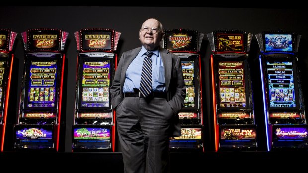 Well played: Len Ainsworth, 93,will receive $200 million more for his stake in  Ainsworth Game Technology than had he sold the stock at the market low on Wednesday. 