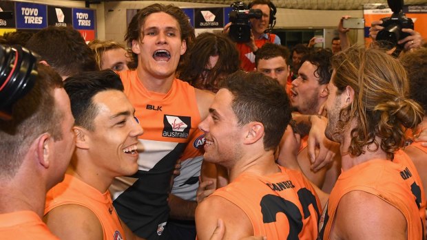 Of the AFL preliminary finalists, the Giants have the smallest membership base.