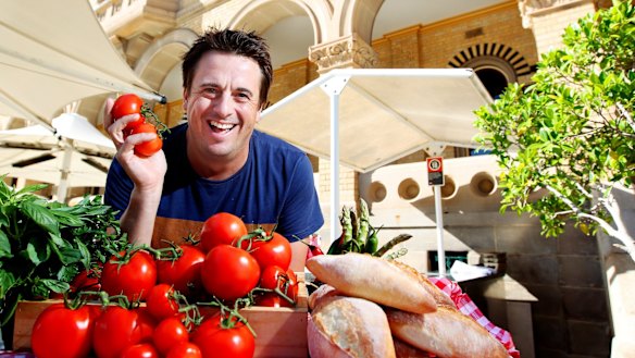 "Chef-tainer": Darren Simpson.