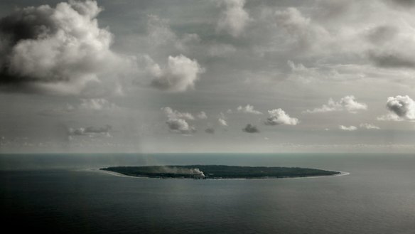 Tiny Nauru where hundreds of asylum-seekers and verified refugees await their fate. 