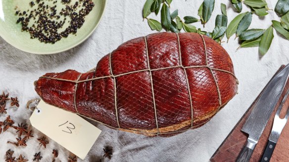 Meatsmith is selling its rare breed hams for Christmas in July. 