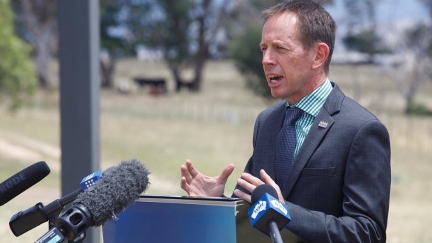 Climate Change Minister Shane Rattenbury says natural gas will become one of the largest sources of emissions after Canberra goes fully renewable. 