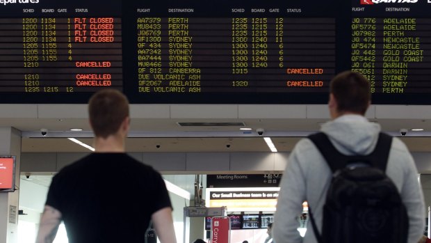Flights to and from Bali have been cancelled since Tuesday.