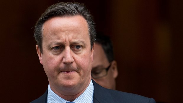 British Prime Minister David Cameron in London last month.