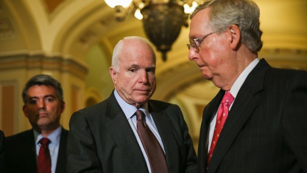 John McCain has already vowed to block Clinton's Supreme Court nominees. 