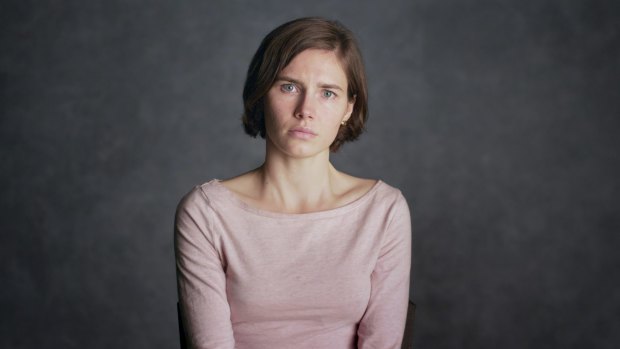 Amanda Knox, as featured in the new Netflix documentary. 