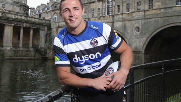 Edging closer to a rugby debut: Sam Burgess.