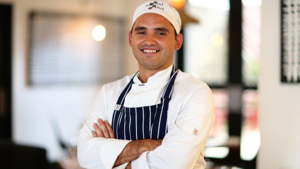 Charcoal Lane apprentice chef Stephen Thorpe serves bush foods in the heart of Fitzroy.