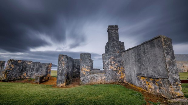 The haunting convict penal ruins at Kingston and Arthur's Vale, dating to 1788, are UNESCO World Heritage-listed.