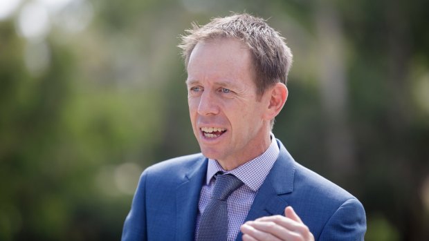 ACT minister for climate change and sustainability Shane Rattenbury.