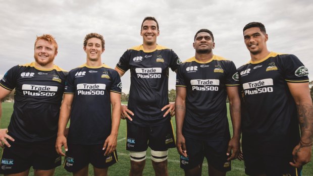 Three of the Brumbies' five recruits from the Western Force will make their debut this weekend.