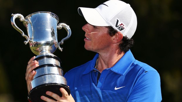 Rory McIlroy won the Australian Open at Royal Sydney in 2013.
