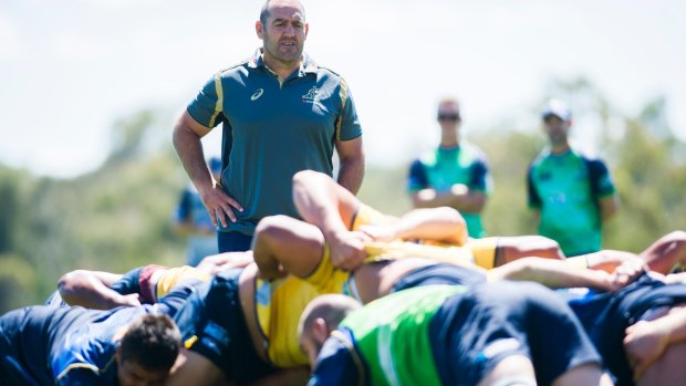 Mario Ledesma will leave the Wallabies set up this month.