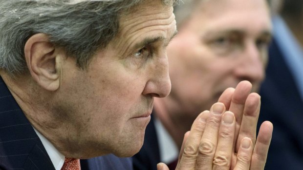 US Secretary of State John Kerry: More than half of the 57 trips he has made in the job have been to the Middle East.   