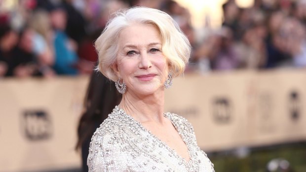 Helen Mirren says she'd "love to" play US president Donald Trump in a movie.