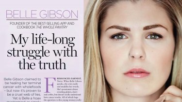 Belle Gibson in the 