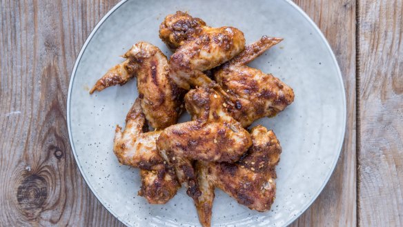 Go-to dish: Hot and sweet chicken wings.