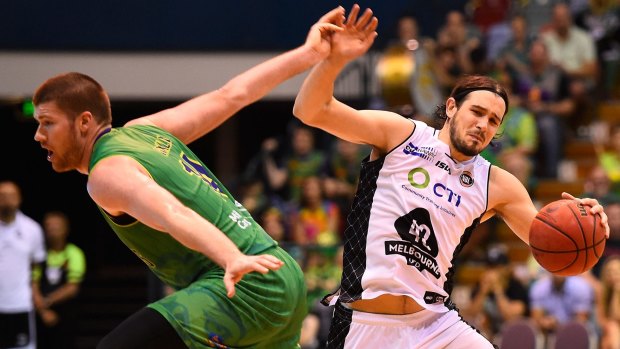 NBL import Brian Conklin (left) has been dropped by the Townsville Crocs for poor form.