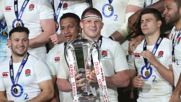 Decorated career: Dylan Hartley.