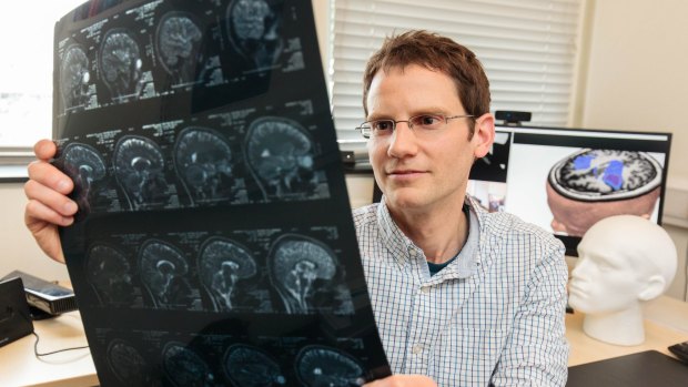 Dr Ben Glocker, a lecturer in medical image computing at London's Imperial College, is using machine learning to refine how we measure the size of brain tumours.