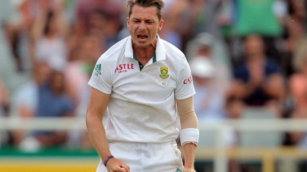 Soft: Dale Steyn has ridiculed the ICC for charging Faf Du Plessis with ball tampering.