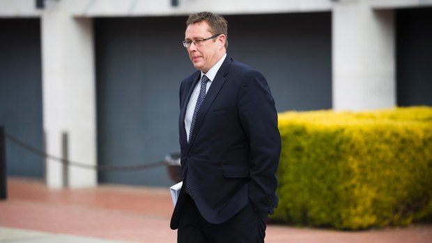 Defence lawyer Tim Sharman representing the student charged with the ANU baseball bat attack.