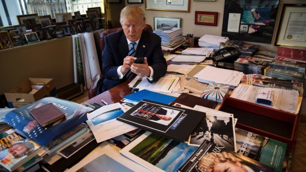 Donald Trump will be moving from his office at Trump Tower in New York to the Oval Office in Washington.