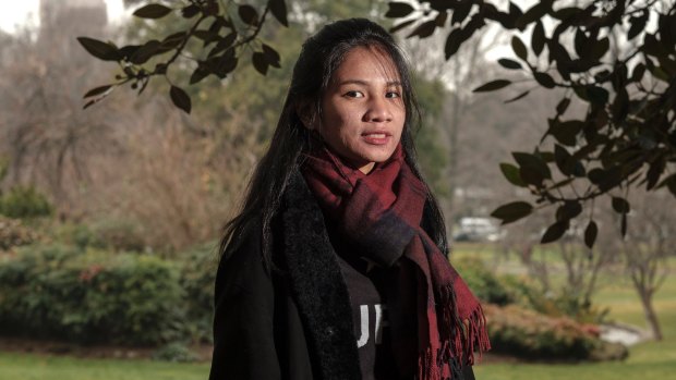 Former Cambodian slave Sophea Touch has urged the government to act on modern slavery.