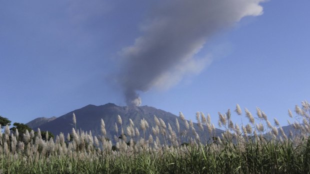 Monday's eruption is the third time the volcano has erupted and disrupted travel to Indonesia since November.