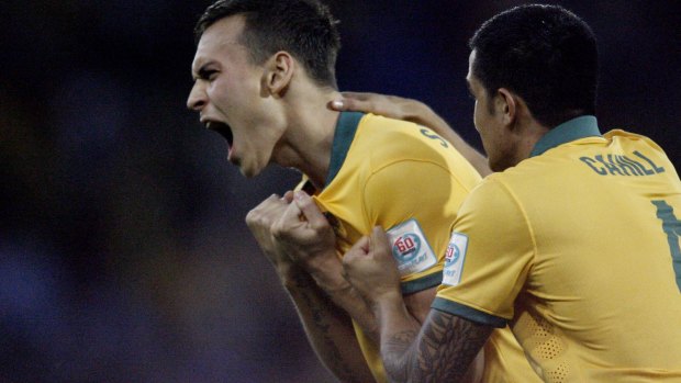 In the mix: Trent Sainsbury.