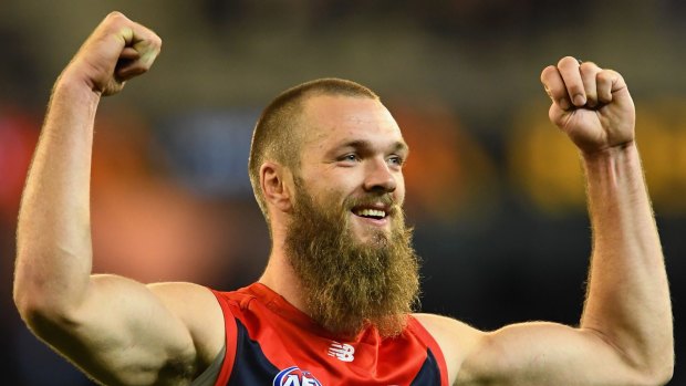 Revelation: Max Gawn has been a dominant force in the ruck.