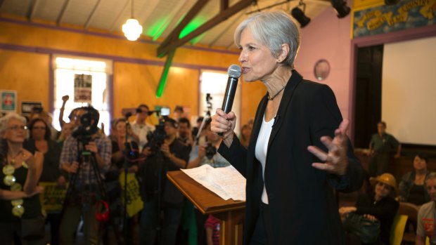 Fighting for a recount: Green Party nominee Jill Stein. 