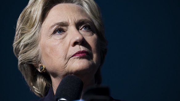 Hillary Clinton, 2016 Democratic presidential nominee, and target of a series of email leaks.