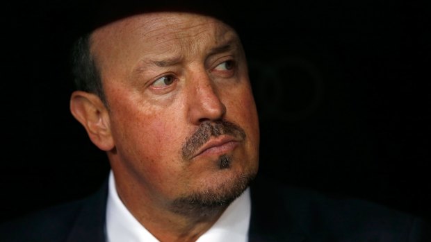 New Newcastle head coach Rafael Benitez.