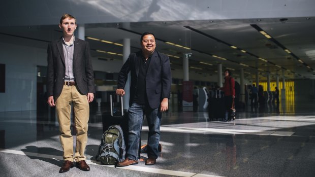 Mitchell Woolfenden and Rommel Macaraeg are off to Paris for the UN summit on climate change. 