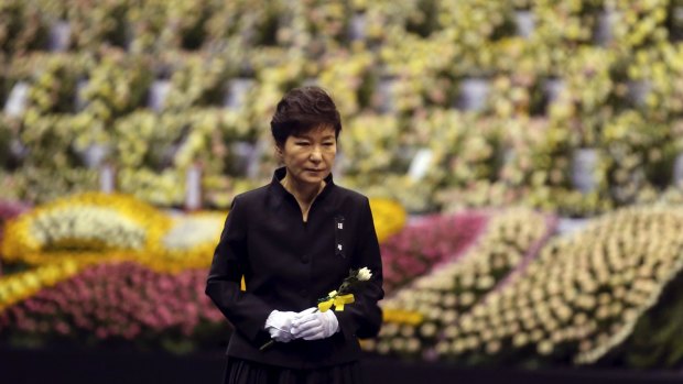 South Korean President Park Geun-hye.