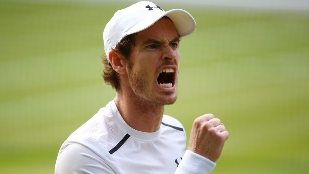 A pumped up Murray.