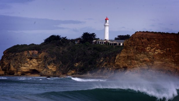 Aireys Inlet Lighthouse. Volunteers have been searching for Elisa Curry by land, air and sea.