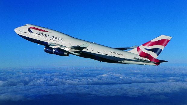 British Airways Boeing 747.