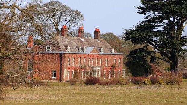 Anmer Hall, at Anmer in Norfolk on the Sandringham estate.