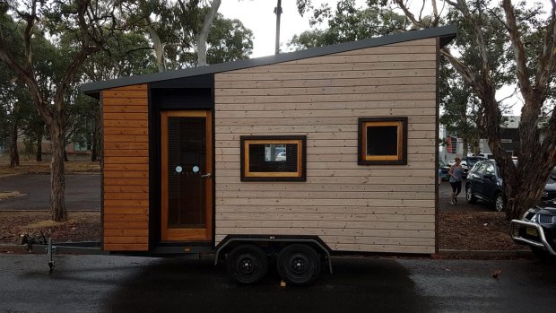 This tiny house stolen from Canberra, owned by business owner Julie Bray, was found in Queensland less than a day later.