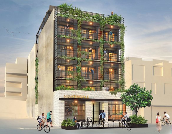 An artist's impression of the Nightingale.