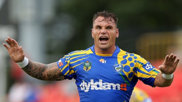 Sticking point: The Eels' ability to offload Anthony Watmough's contract is pivotal to them getting under the salary cap. 