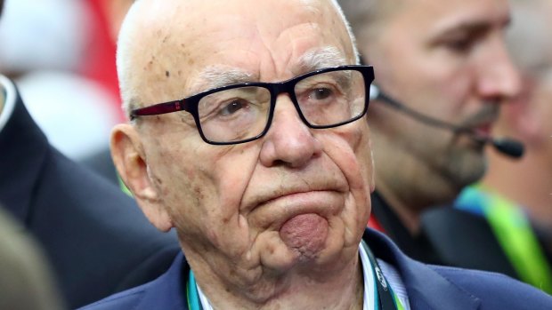 Rupert Murdoch's newspapers have lost advertising revenue to the internet.