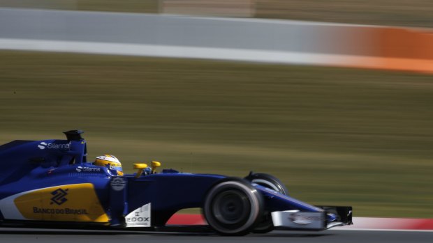 Sauber were the only ones not to have their new car running at the first pre-season test in Spain.