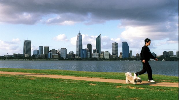 One side of the river appears to be fairing better than the other as Perth recovers from house price losses.