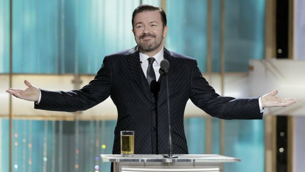 Golden Globes host Ricky Gervais made organisers squirm in 2011.