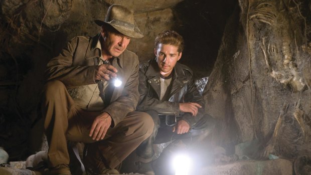 Joan Howard has been dubbed 'Indiana Joan' after Harrison Ford's long-running character, pictured, with Shia LaBeouf in <i>Indiana Jones and the Kingdom of the Crystal Skull</i>.