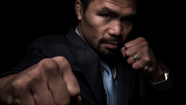 "I came to this world naked and I will depart naked. When you die, you take nothing no matter how much you have": Manny Pacquiao.