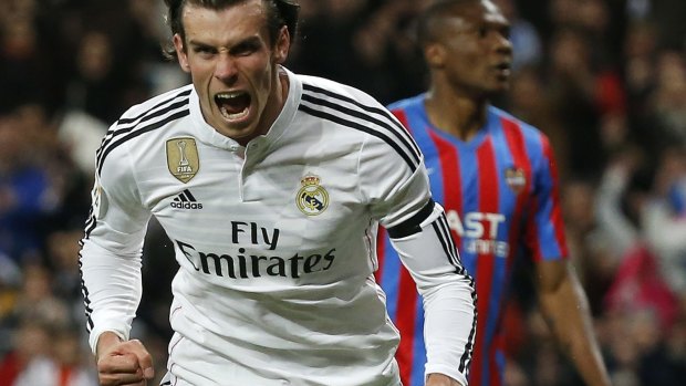 Man of many talents: Real Madrid's Gareth Bale.